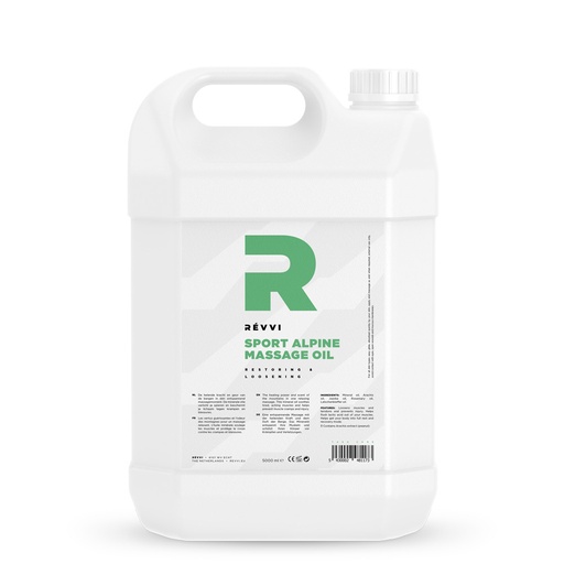 [R-MC-55000] ALPINE massage oil (jerry can) 5L