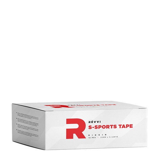 [R-K-12500] S-SPORT Fixation Tape Multibox 12x (25 mm x 9,14 m)